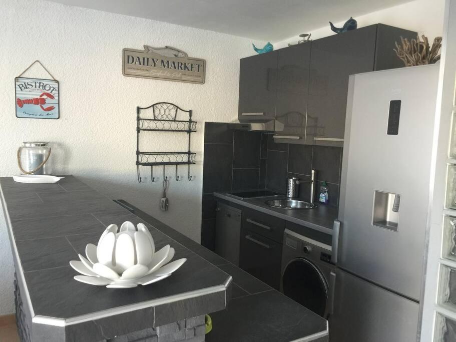 Appartement Vue Mer - Rdc - Parking Prive - Meuble Tourisme 4 Etoiles Агд Екстер'єр фото